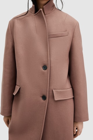 Manteau en laine - Marron