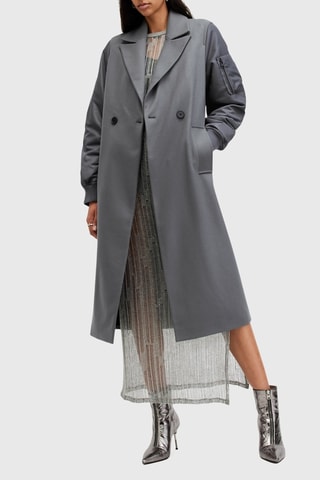 Manteau en laine - Gris