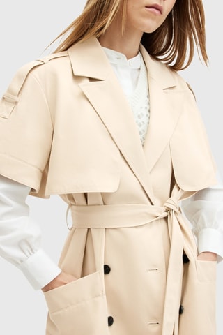 Trench oversize - Ecru