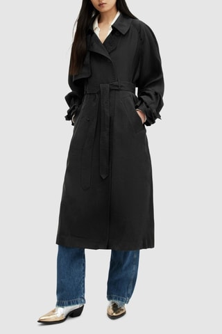 Trench relaxed - Noir