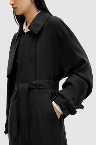 Trench relaxed - Noir