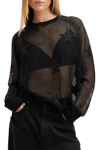 Camisola relaxed - Preto
