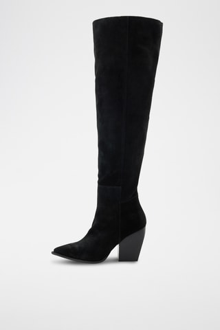 Botas em couro - Preto