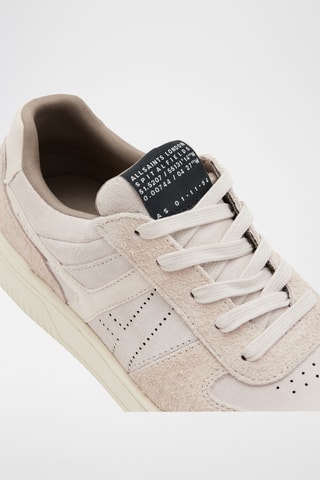 Sapatilhas em couro - Rosa-velho e branco