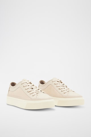 Sapatilhas em nobuck - Rosa-velho