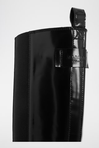 Botas em couro - Preto