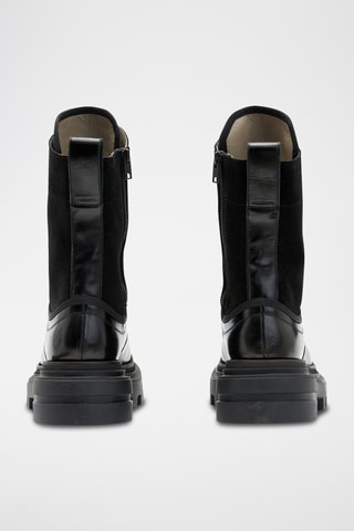 Botins em couro - Preto
