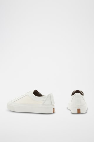 Sapatilhas em couro - Branco