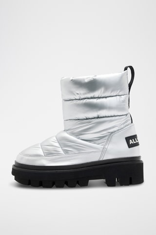 Botas de neve em couro - Prateado
