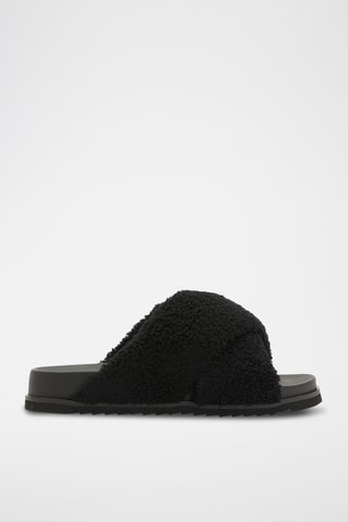 Mules em couro - Preto
