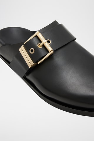 Socas em couro - Preto
