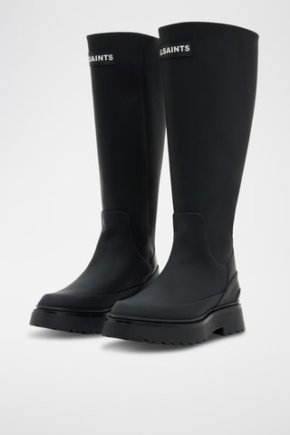 Botas em couro - Preto