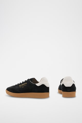 Sapatilhas em nobuck - Preto