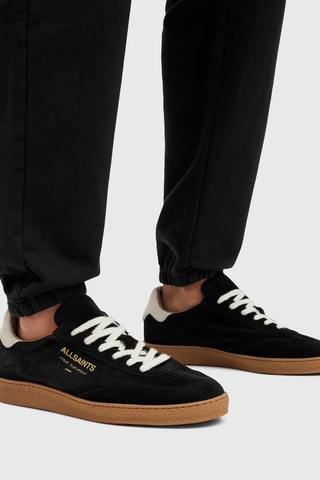 Sapatilhas em nobuck - Preto