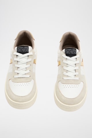 Sapatilhas em couro Redd - Branco