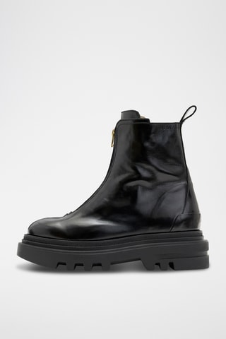 Botins em couro - Preto