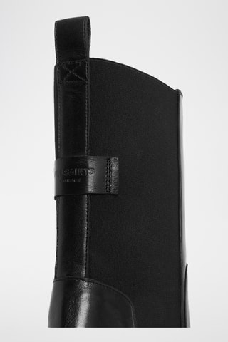 Botins em couro - Preto