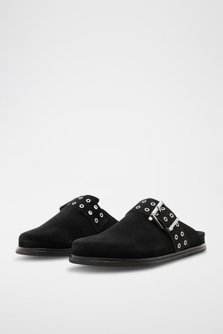 Socas em nobuck - Preto