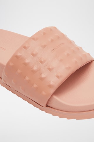 Mules em couro - Rosa