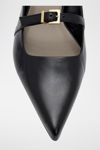 Mules em couro - Preto