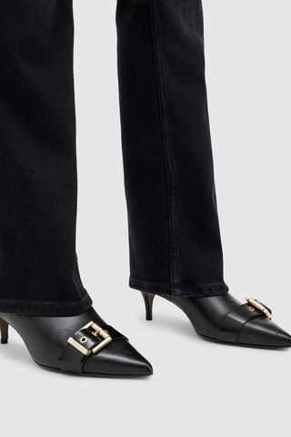 Botins em couro - Preto