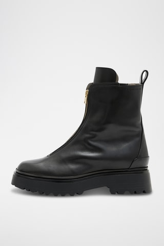 Botins em couro - Preto