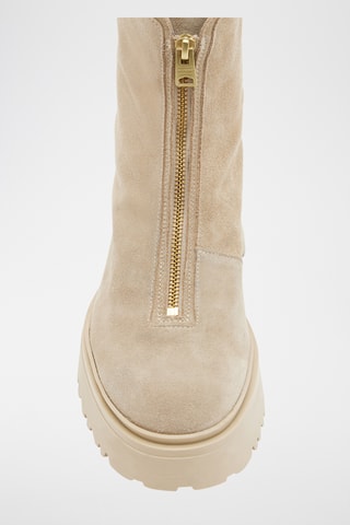 Botins em nobuck - Bege