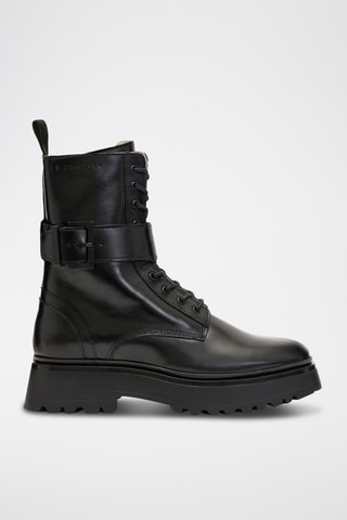 Botins em couro - Preto