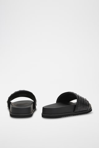 Mules em couro - Preto