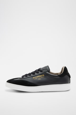 Sapatilhas em couro - Preto