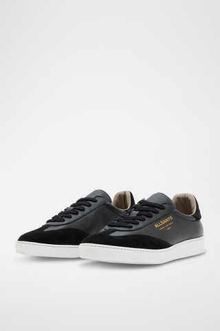 Sapatilhas em couro - Preto