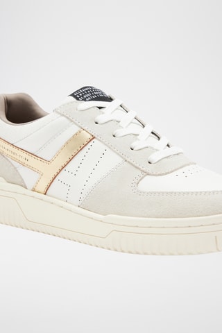 Sapatilhas em couro - Branco