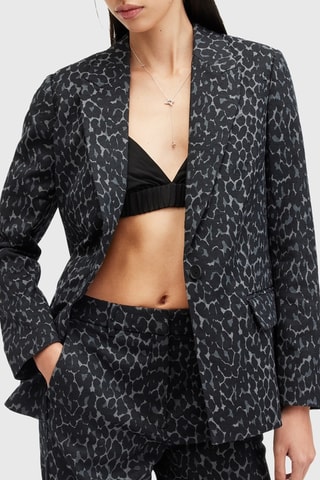 Blazer - Preto e cinzento