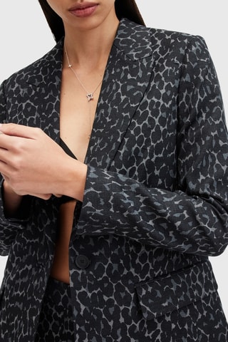 Blazer - Preto e cinzento
