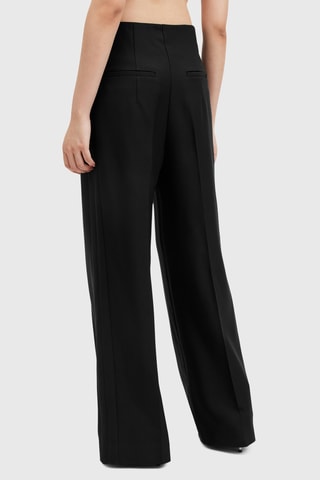 Calças wide legs - Preto
