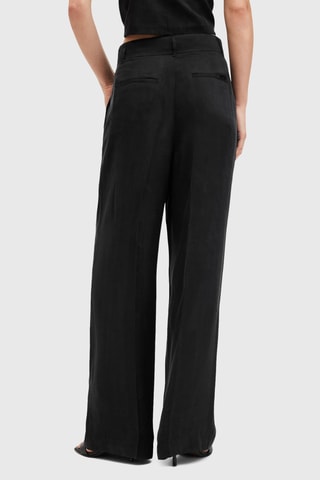 Calças wide legs - Preto