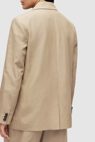 Blazer em linho - Bege