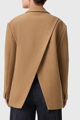 Blazer en laine - Camel