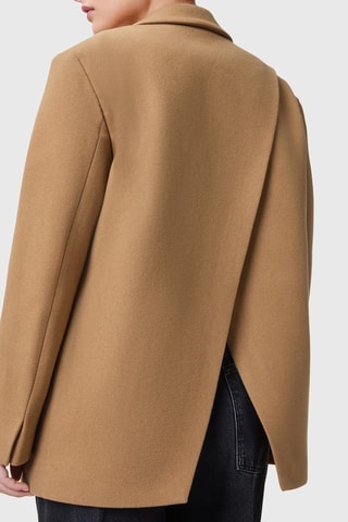 Blazer en laine - Camel