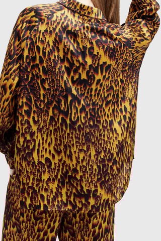 Camisa regular - Amarelo
