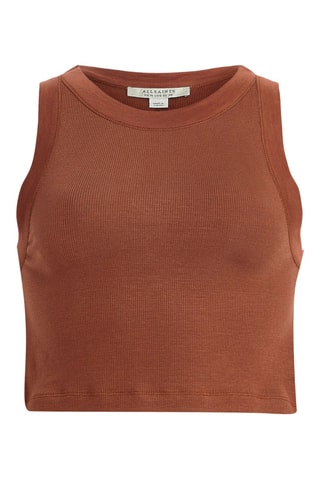 Crop top - Castanho
