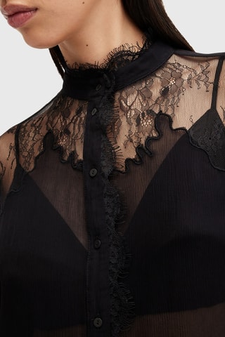 Camisa relaxed Keith - Preto