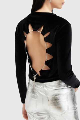 Crop top Charli - Preto