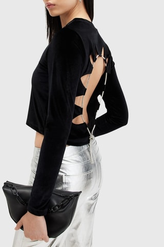 Crop top Charli - Preto