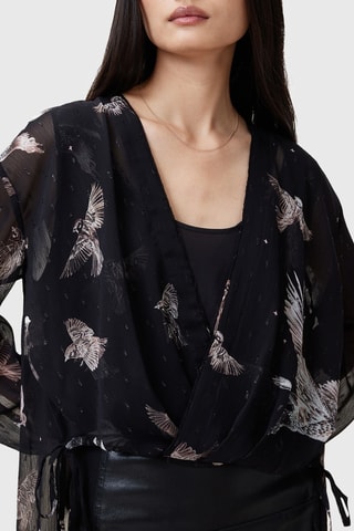 Top oversize - Preto