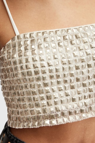 Crop top - Dourado
