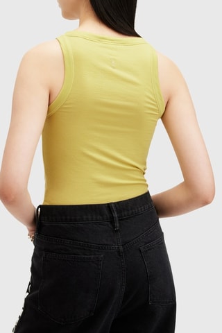 Camisola de alças - Amarelo