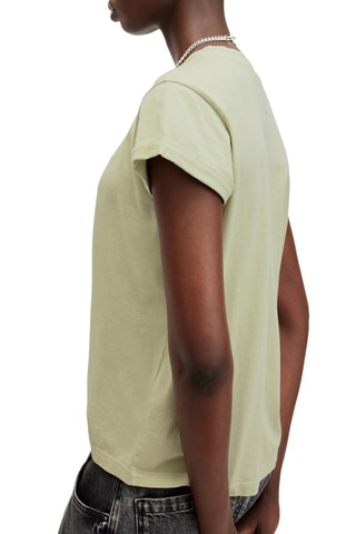 T-shirt regular em algodão biológico - Verde-claro