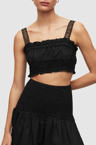Crop top - Preto