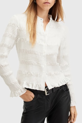 Camisa slim - Branco